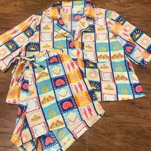 Cynthia Rowley pajama set size medium
